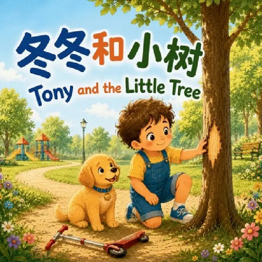 Tony and the Little Tree 冬冬和小树: A English-Chinese Bilingual Picture Book About Kindness and Empathy by Charlotte Chang, Paul Chase