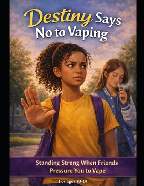 Destiny Says No To Vaping: Standing Strong When Friends Pressure You to Vape- With Interactive Reflection Pages for Kids by Diana Emanuel
