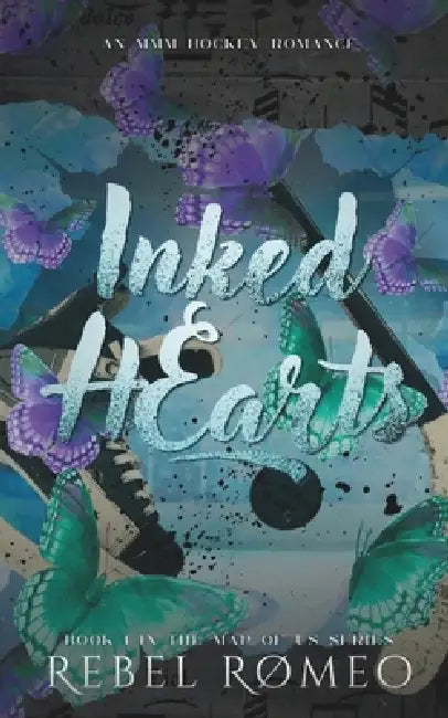 Inked Hearts: An MMM Why Choose Hockey Romance by Rebel Rømeo