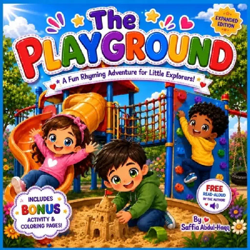 The Playground: A Fun Rhyming Adventure For Little Explorers Ages 3-7. Bonus Activity and Coloring Pages. Bonus Interactive Read Aloud Read By the Aut by Saffia Abdul-Haqq