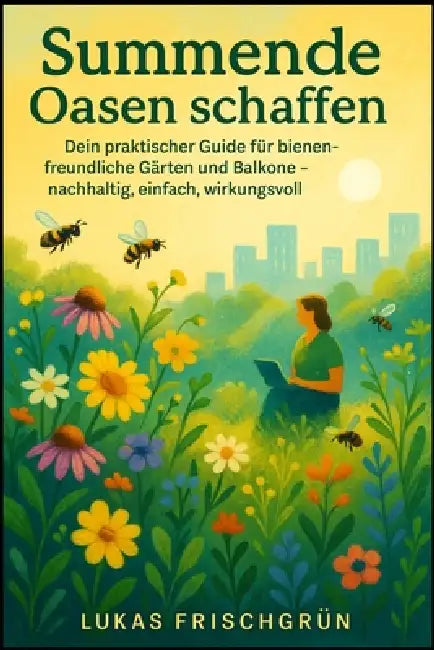 Summende Oasen schaffen: Dein praktischer Guide für bienenfreundliche Gärten und Balkone - nachhaltig, einfach, wirkungsvoll by Lukas Frischgrün