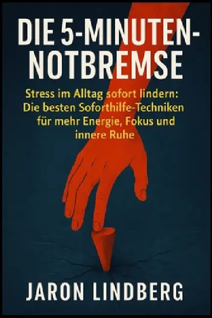 Die 5-Minuten-Notbremse: Stress im Alltag sofort lindern: Die besten Soforthilfe-Techniken für mehr Energie, Fokus und innere Ruhe. by Jaron Lindberg