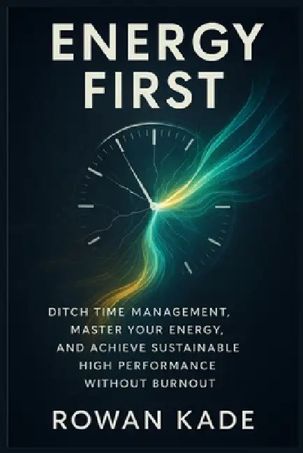 Energy First: Ditch Time Management, Master Your Energy, and Achieve Sustainable High Performance Without Burnout by Rowan Kade
