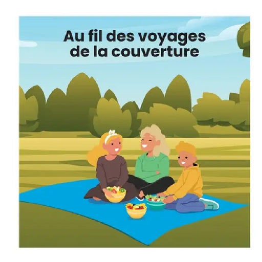 Au fil des voyages de la couverture by Louise Casavant
