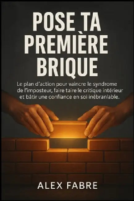 Pose Ta Première Brique: Le plan d'action pour vaincre le syndrome de l'imposteur, faire taire le critique intérieur et bâtir une confiance en soi iné by Alex Fabre