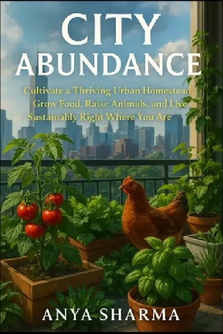 City Abundance: Cultivate a Thriving Urban Homestead. Grow Food, Raise Animals, and Live Sustainably Right Where You Are by Anya Sharma