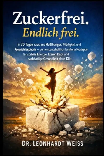 Zuckerfrei. Endlich frei: In 30 Tagen raus aus Heißhunger, Müdigkeit und Gewichtsspirale - der wissenschaftlich fundierte Praxisplan für stabile Energ by Leonhardt Weiss