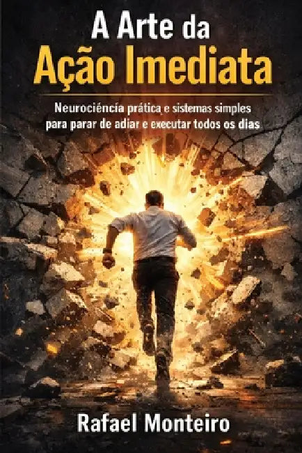 A Arte da Ação Imediata: Neurociência prática e sistemas simples para parar de adiar e executar todos os dias by Rafael Monteiro