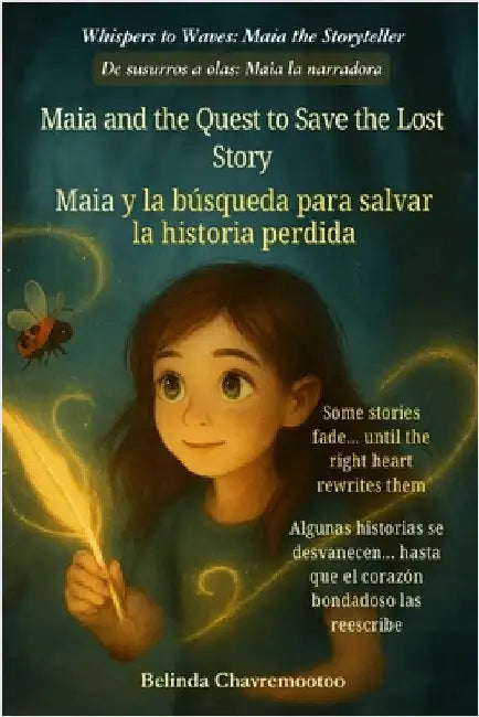 Maia and the Quest to Save the Lost Story (An English - Spanish Bilingual Adventure): One lost story. One brave girl. And the magic only her heart can by Chavremootoo, Belinda