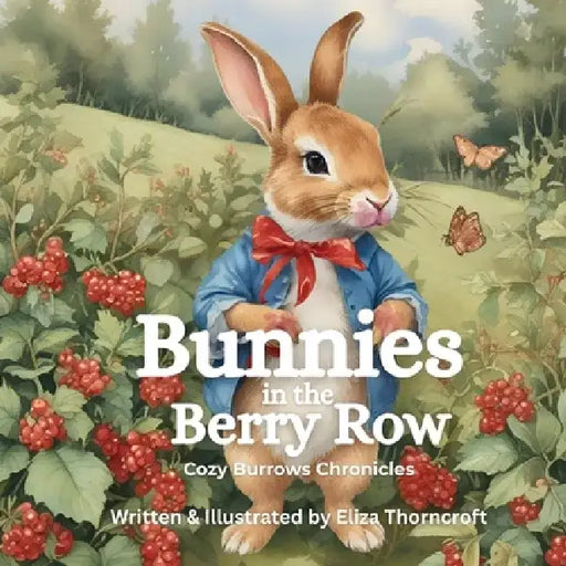 Bunnies in the Berry Row by Eliza Thorncroft