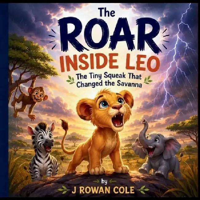 The Roar Inside Leo The Tiny Squeak That Changed the Savanna by J. Rowan Cole