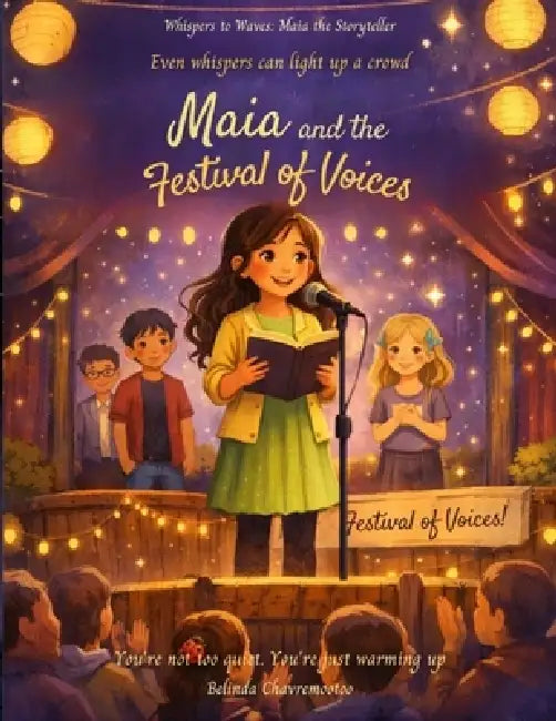 Maia and the Festival of Voices: Even whispers can light up a crowd by Belinda Chavremootoo