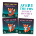 Avery the Fox Gender Identity Set by Trevor R. Day, Tamara M. Day