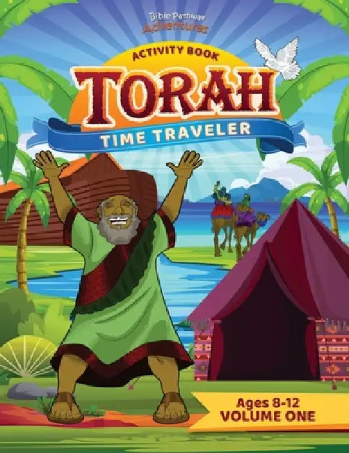 Torah Time Traveler Activity Book (Volume One) by Pip Reid, Bible Pathway Adventures