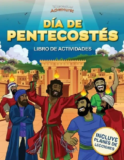 Día de Pentecostés - Libro de actividades by Pip Reid, Bible Pathway Adventures