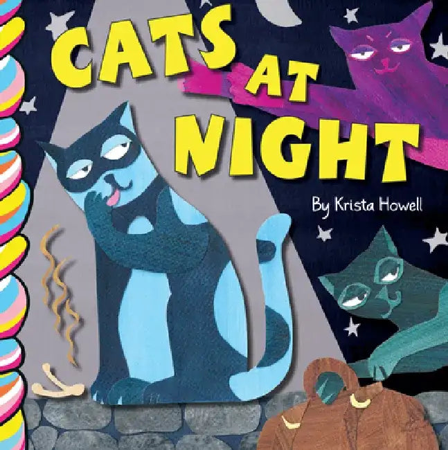 Cats at Night by Krista Howell