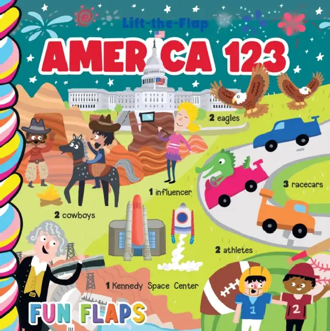 America 123 by Carrie Hager, Wilson Judy