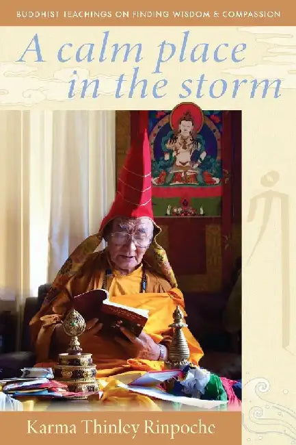 A Calm Place in the Storm: Buddhist Teachings on Finding Wisdom and Compassion by Karma Thinley Rinpoche