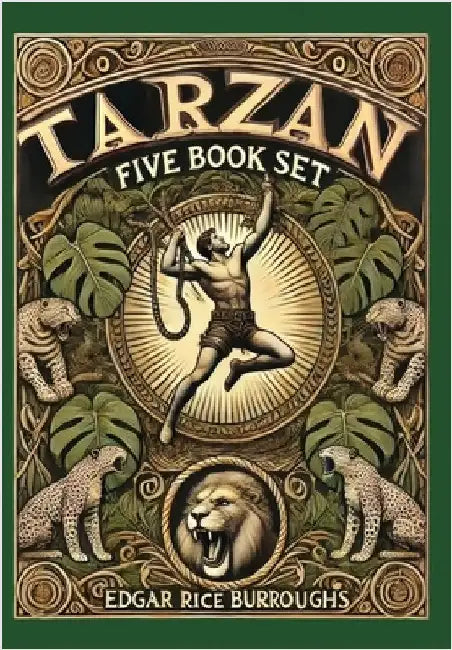 Tarzan 5 Book Set (Collector's Edition) (Laminated Hardback with Jacket): Tarzan of the Apes, The Return of Tarzan, The Beasts of Tarzan, The Son of T by Burroughs, Edgar Rice
