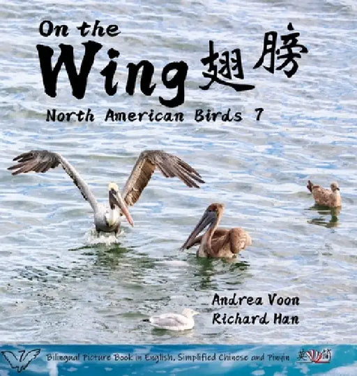 On the Wing 翅膀 - North American Birds 7: Bilingual Picture Book in English, Simplified Chinese and Pinyin by Andrea Voon, Richard Han