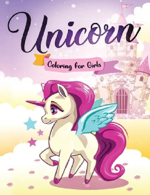Unicorn Coloring Book by Harper Hall