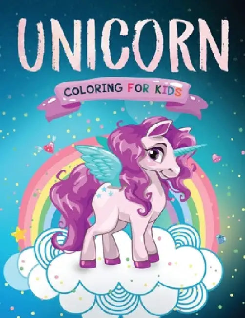 Unicorn Coloring Book by Harper Hall