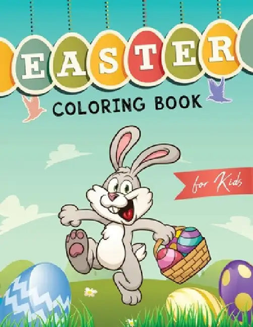 Kids Easter Coloring Book by Harper Hall