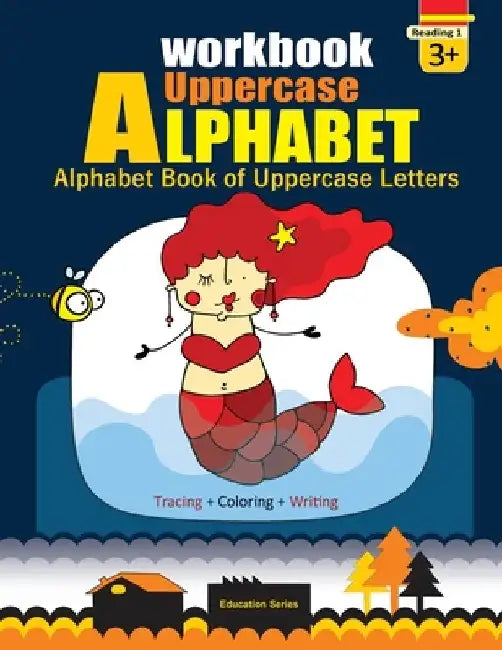 Alphabet Book of Uppercase Letters (Workbook) by Learning Dodo