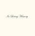 In Loving Memory Funeral Guest Book, Celebration of Life, Wake, Loss, Memorial Service, Condolence Book, Church, Funeral Home, Thoughts and In Memory by Lollys Publishing