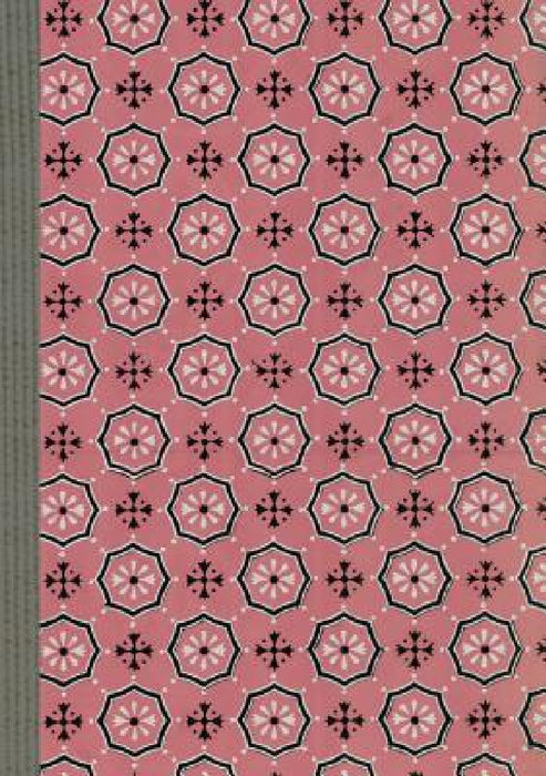 Carnet Blanc, Motif Fleurettes, Papier Peint 18e by Sans Auteur