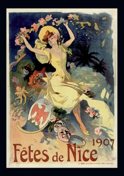 Carnet Blanc: Fêtes de Nice 1907 by Cheret-J
