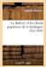 Le Dialecte Et Les Chants Populaires de la Sardaigne by Auguste Boullier