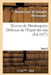 Oeuvres de Montesquieu. T5 Défenses de l'Esprit Des Lois by Montesquieu