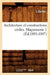 Architecture Et Constructions Civiles. Maçonnerie 1 (Éd.1891-1897) by J. Denfer