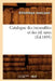 Catalogue Des Incunables Et Des Éd. Rares (Éd.1895) by Bibliotheque Municipale