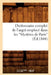 Dictionnaire Complet de l'Argot Employé Dans Les Mystères de Paris (Éd.1844) by Sans Auteur
