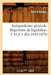 Jurisprudence Générale. Répertoire de Législation. T 42, P 1 (Éd.1845-1870) by Désiré Dalloz