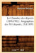 La Chambre Des Députés (1898-1902): Biographies Des 581 Députés, (Éd.1899) by Alphonse Bertrand