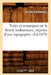 Notes Et Remarques Sur La Bresse Louhannaise, Esquisse d'Une Topographie (Éd.1879) by Lucien Guillemaut