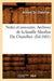 Notes Et Souvenirs. Archives de la Famille Maufras Du Chatellier. (Éd.1881) by Sans Auteur