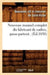 Nouveau Manuel Complet Du Fabricant de Cadres, Passe-Partout.. (Éd.1850) by Beauvalet Dit Le Chevalier de Saint-Vict