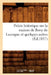 Précis Historique Sur La Maison de Bony de Lavergne Et Quelques Autres, (Éd.1837) by Sans Auteur