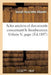 Actes Anciens Et Documents Concernant Le Bienheureux Urbain V, Pape (Éd.1897) by Sans Auteur