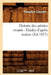 Histoire Des Artistes Vivants: Etudes d'Après Nature (Éd.1857) by Théophile Silvestre