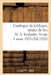 Catalogue de Tableaux, Études de Feu M. A. Enfantin. Vente 3 Mars 1828 by Sans Auteur