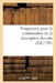 Programme Pour La Continuation de la Description Des Arts. Séance Publique Des 15 Vendémiaire an VII: , Au Palais National Des Sciences Et Arts by Sans Auteur