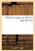 Théâtre Français Au Moyen Age by Sans Auteur