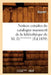 Notices Extraites Du Catalogue Manuscrit de la Bibliothèque de M. D.****** (Éd.1839) by Sans Auteur