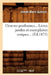 Oeuvres Posthumes. Livres Perdus Et Exemplaires Uniques (Éd.1872) by Joseph-Marie Quérard