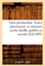 Varia Provincialia . Textes Provençaux, En Majeure Partie Inédits, Publiés Et Annotés (Éd.1889) by Sans Auteur
